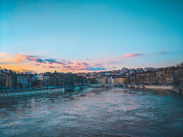 An evening in Lyon, France