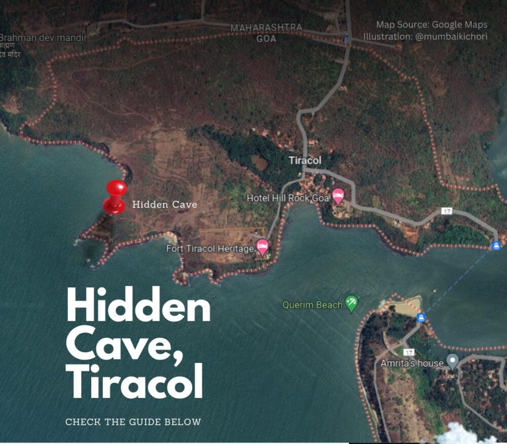 Hidden Cave Tiracol, North Goa 7